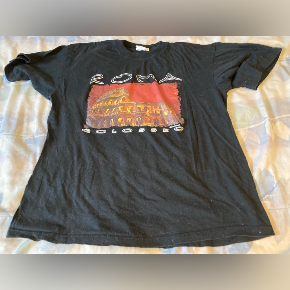 Roma Colosseo (Rome Colosseum) Tourist T-shirt from Italy Sightseeing History